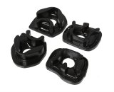 Energy Suspension 02-04 Acura RSX (includes Type S) / 02-04 Honda Civic Si Black Motor Mount Inserts thumbnail 1