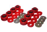 Energy Suspension 07-10 Chevy K2500/3500HD Body Mount Set - Red thumbnail 1