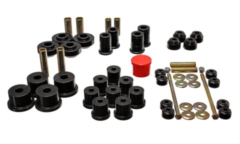 Energy Suspension 67-73 Ford Mustang Black Hyper-flex Master Bushing Set thumbnail 1