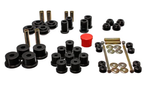Energy Suspension 67-73 Ford Mustang Black Hyper-flex Master Bushing Set thumbnail 2