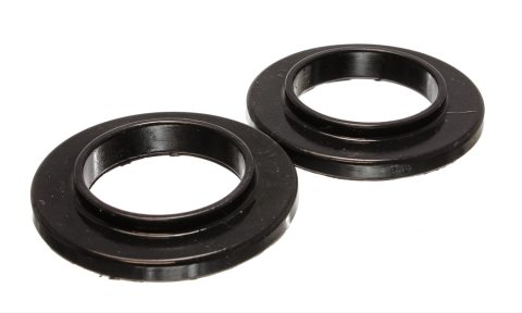 Energy Suspension Universal 2 3/4in ID 4 9/16in OD 3/4in H Black Coil Spring Isolators (2 per set)