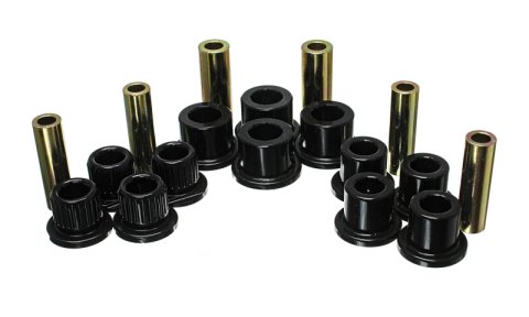 Energy Suspension 99-04 Ford F-350 2wd/F-250 SD 4wd/F-350 4wd Black Rear Leaf Spring Bushing Set thumbnail 4