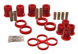 Energy Suspension 93-98 Jeep Grand Cherokee Red Frt Control Arm Bushings-Must reuse OEM Outer Shells thumbnail 5