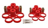 Energy Suspension 93-98 Jeep Grand Cherokee Red Rear Control Arm Bushings-Must reuse OEM Outer Shell thumbnail 1