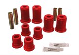 Energy Suspension 92-94 K-5 Blazer / 92-99 Denali/Suburban/Yukon Red Front Control Arm Bushing Set thumbnail 1