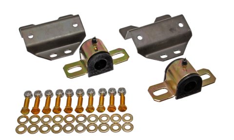 Energy Suspension 67-72 Dodge Dart / 65-69 Charger Black 15/16in Greaseable Bushing Adapter Kit thumbnail 1