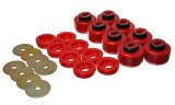 Energy Suspension 99-06 Silverado C1500/K1500 / 01-06 Silverado C2500/K2500 Red Body(cab) Mount Set thumbnail 5