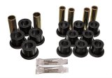 Energy Suspension 06/86-97 Nissan 720/Hardbody P/U 4WD Black Front Leaf Spring Bushing Set thumbnail 1