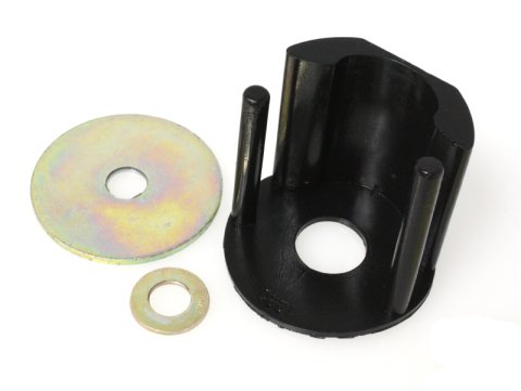 Energy Suspension 05-06 VW Jetta V / 06 GTI MKV/Passat/Rabbit MKV Black Motor Mount Inserts thumbnail 1