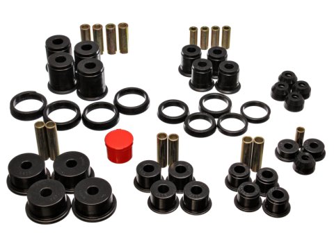 Energy Suspension 84-01 Jeep Cherokee/Wagoneer/Comanche Black Hyper-Flex Master Bushing Set thumbnail 2
