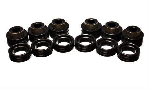 Energy Suspension 94-01 Dodge Ram 1500 / 94-02 Ram 2500/3500 Black Body (Cab) Mount Set