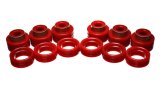 Energy Suspension 94-01 Dodge Ram 1500 / 94-02 Ram 2500/3500 Red Body (Cab) Mount Set thumbnail 5