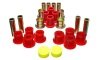 Energy Suspension 87-04 Dodge Dakota / 98-03 Durango 4WD Red Front End Control Arm Bushing Set thumbnail 7