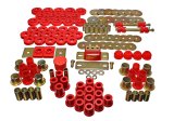 Energy Suspension 55-57 Chevrolet Belair/El Camino/Impala Red Hyper-Flex Master Bushing Set thumbnail 4