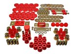 Energy Suspension 55-57 Chevrolet Belair/El Camino/Impala Red Hyper-Flex Master Bushing Set thumbnail 6