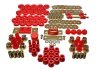 Energy Suspension 55-57 Chevrolet Belair/El Camino/Impala Red Hyper-Flex Master Bushing Set thumbnail 8