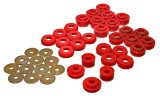 Energy Suspension Chevrolet 4 door Red Body Mounts (Recommended for Police/Taxi/Race) thumbnail 2