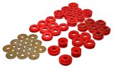 Energy Suspension Chevrolet 4 door Red Body Mounts (Recommended for Police/Taxi/Race) thumbnail 5