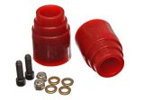 Energy Suspension 00-04 Ford Excursion Red Rear Axle Bump Stop Set thumbnail 1