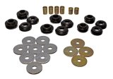 Energy Suspension 75-79 Chevrolet Nova / Chevy II Black Body Mount Set thumbnail 2