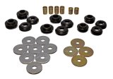 Energy Suspension 75-79 Chevrolet Nova / Chevy II Black Body Mount Set thumbnail 5