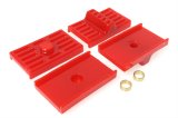 Energy Suspension 70-81 Camaro / 70-81 Firebird Red Multi Leaf Spring Isolators thumbnail 1
