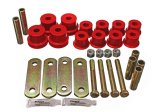 Energy Suspension 67-81 Chevrolet Camaro Red Heavy Duty Shackle Set (Includes Hardware) thumbnail 1