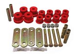 Energy Suspension 67-81 Chevrolet Camaro Red Heavy Duty Shackle Set (Includes Hardware) thumbnail 2