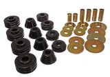 Energy Suspension 73-80 GM 1/2 Ton C-10/C1500 Pick Up 2WD Black Body (Cab) Mount Set thumbnail 2