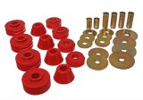 Energy Suspension 73-80 GM 1/2 Ton C-10/C1500 Pick Up 2WD Red Body (Cab) Mount Set thumbnail 1