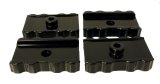 Energy Suspension 73-78 Chrysler Black Leaf Spring Isolator Set w/ Ribbed Sides thumbnail 1