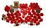 Energy Suspension 97-06 Jeep Wrangler TJ (w/ 1in Body Lift Kit) Red Hyper-Flex Master Bushing Set thumbnail 3