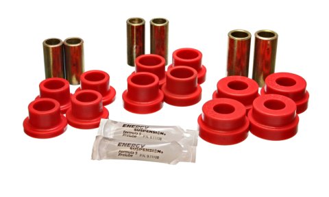 Energy Suspension 64-75 BMW 2002 Red Front Control Arm Bushing Set thumbnail 4