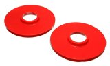 Energy Suspension 97-06 Jeep Wrangler YJ & TJ Red Rear Coil Spring Isolator Set thumbnail 5