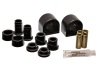 Energy Suspension 88-96 Chevy Corvette Black 24mm Front Sway Bar Bushing Set (End Links Inc) thumbnail 8