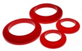 Energy Suspension 79-04 Ford Mustang SVO Red Rear Spring Upper & Lower Isolator Set thumbnail 3