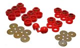 Energy Suspension 97-06 Jeep Wrangler YJ & TJ Red Body(cab) Mount Set thumbnail 5