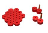 Energy Suspension 74-75 Jeep CJ5/CJ7/CJ8 Scrambler Red Body (Cab) Mount Set thumbnail 1