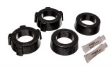 Energy Suspension 69-78 Volkswagen (Air Cooled) Black Rear Spring Plate Bushing Set thumbnail 1