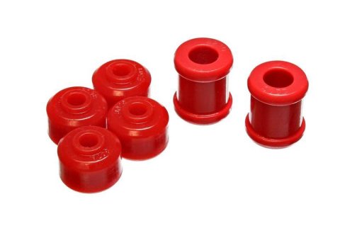 Energy Suspension 88-98 GM Silverado 1/2 Ton C-10/C1500 P/U 2WD Red Rear Shock Bushing Set thumbnail 6