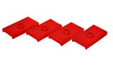 Energy Suspension 62-80 MG MGB Red Rear Leaf Spring Pad Set thumbnail 4