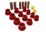 Energy Suspension 00-04 Ford Excursion 4WD / 99-04 F250/F350 4WD Red Front Leaf Spring Bushing Set thumbnail 1