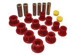 Energy Suspension 00-04 Ford Excursion 4WD / 99-04 F250/F350 4WD Red Front Leaf Spring Bushing Set thumbnail 5