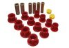 Energy Suspension 00-04 Ford Excursion 4WD / 99-04 F250/F350 4WD Red Front Leaf Spring Bushing Set thumbnail 7
