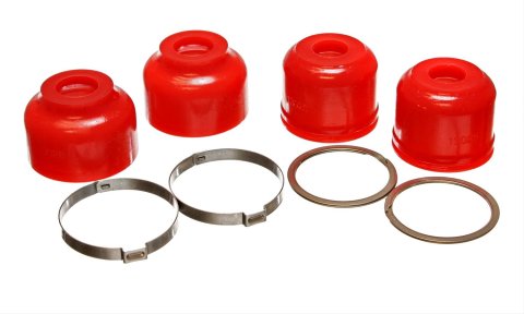 Energy Suspension 94-06 Hummer H1 Red Front or Rear Ball Joint Boot Set thumbnail 1