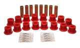 Energy Suspension 94-06 Hummer H1 Red Front & Rear End Control Arm Bushing Set thumbnail 2