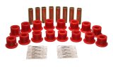 Energy Suspension 94-06 Hummer H1 Red Front & Rear End Control Arm Bushing Set thumbnail 5