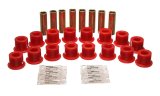 Energy Suspension 94-06 Hummer H1 Red Front & Rear End Control Arm Bushing Set thumbnail 6