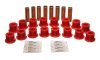 Energy Suspension 94-06 Hummer H1 Red Front & Rear End Control Arm Bushing Set thumbnail 8