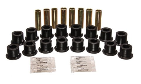 Energy Suspension 94-06 Hummer H1 Black Front & Rear End Control Arm Bushing Set thumbnail 3